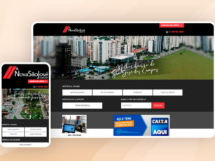 Site Nova São José Imóveis