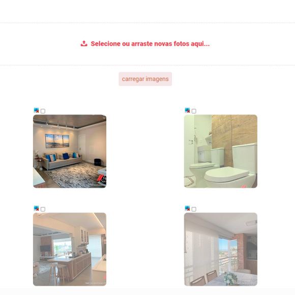 Sistema de imóveis - Fotos ilimitadas