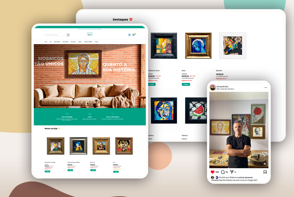 Home 25 Site O Mosaicista