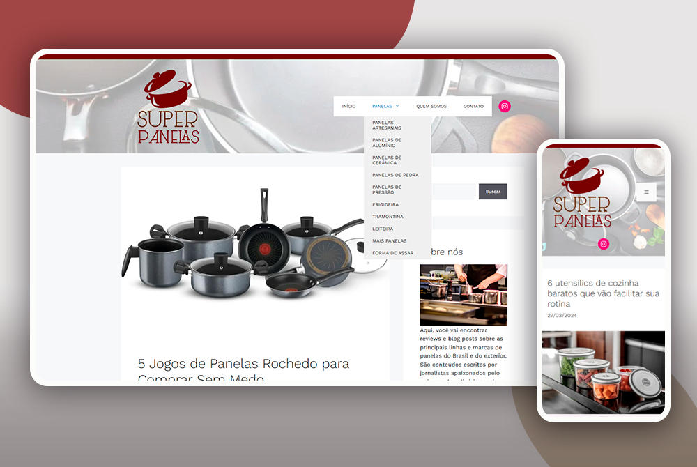 Super Panelas 5 Site Super Panelas