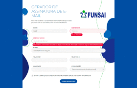 Gerador de Assinatura - validação