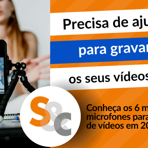 6 melhores microfones para gravação de vídeos para redes sociais em 2026 (do básico ao profissional)