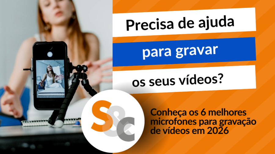 6 melhores microfones para gravação de vídeos para redes sociais em 2026 (do básico ao profissional)
